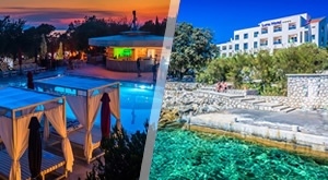 PREDSEZONA I POSTSEZONA u Novalji! 2 noćenja uz ALL INCLUSIVE za 2 odrasle osobe + 2 DJECE GRATIS u Superior sobi s POGLEDOM NA MORE! Korištenje BAZENA i dječjih sadržaja u La Luna Hotelu 4*!