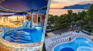 [12.06.-19.06.] Hotel Horizont 4*, BAŠKA VODA: 2 noćenja s POLUPANSIONOM i pićem za 2 osobe. Uključen WELLNESS, SAUNE i fitness uz mogućnost gratis upgradea sobe – savršen POČETAK LJETA uz more!