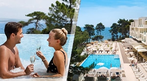 LJETO NA RABU: Valamar Carolina Hotel   Villas! Luksuznih 8 dana/ 7 NOĆENJA s POLUPANSIONOM za 2 osobe i dijete do 14g u sobi na MORSKOJ STRANI uz bazen, fitness, besplatan PARKING i Wi-Fi!