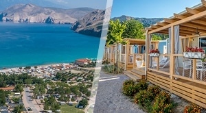 TOP LJETOVANJE NA KRKU! Marena Home (4+2) u Valamar Campingu 4* u Baški: 2 noćenja za 4 odraslih i 2 djece do 16 g. Čekaju vas gratis BAZENI, VODENI PARK i zabava! Rezervirajte svoj RAJ!