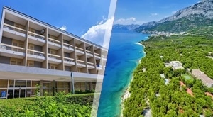 LJETOVANJE u Baškoj Vodi: 8 dana / 7 noćenja za 2 osobe u obnovljenom Alemaris Resortu s POLUPANSIONOM i uključenim pićem uz večeru te GRATIS boravak za 2 djece!