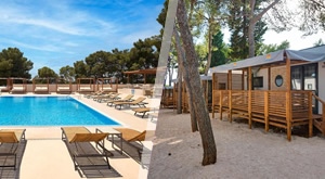 ŠPICU SEZONE u VODICAMA! Imperial Mobile Homes 4*: 3, 5 ili 7 noćenja u mobilnim kućicama s DORUČKOM u hotelu -  za 5 odraslih i 2 djece! Bazeni, fitness i sportski tereni – vrhunski ljetni odmor!
