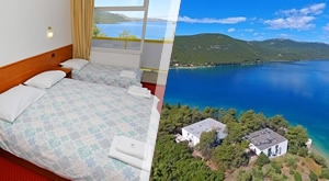 TOP LJETNA PONUDA! Odmor u Hotelu Luka, Dugi Otok –  odaberi 4 ili 7 noćenja s polupansionom za 2 osobe i dijete do 12 g. gratis! Relaksiraj se na VRHUNSKOJ lokaciji prvi red do mora!