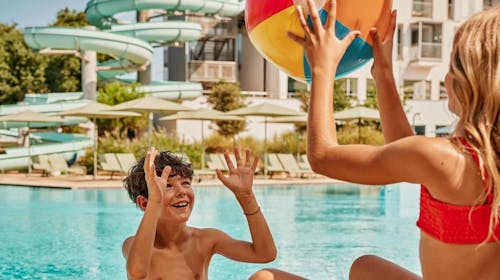 Falkensteiner Family Hotel Diadora - Last minute zabavni obiteljski odmor, Petrčane, Dalmacija, Hrvatska - 838 EUR - 2x noćenje u dvokrevetnoj Falky sobi s balkonom za 2 osobe (1 dijete do 11,99 godina besplatno), Polupansion