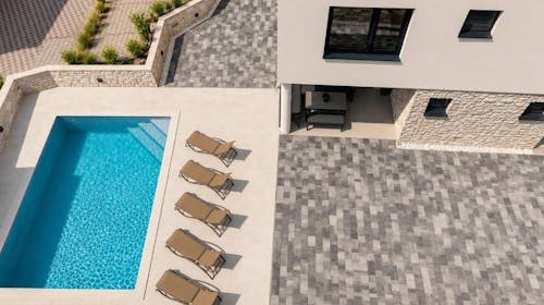 Noelia Pool Residence - Ljeto u apartmanu u Novalji, Novalja, Hrvatska - 1.119 EUR - 7x noćenje u jednosobnom apartmanu (2+2) za 4 osobe, Korištenje vanjskog bazena