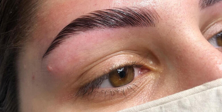 BROW LIFT - povećanje volumena obrva uz oblikovanje koncem ili pincetom te bojanjem u Studiju ljepote Manuela
