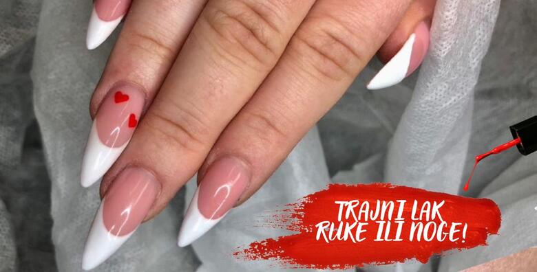 TRAJNI LAK na noktima ruku ili nogu u Studiju ljepote Manuela